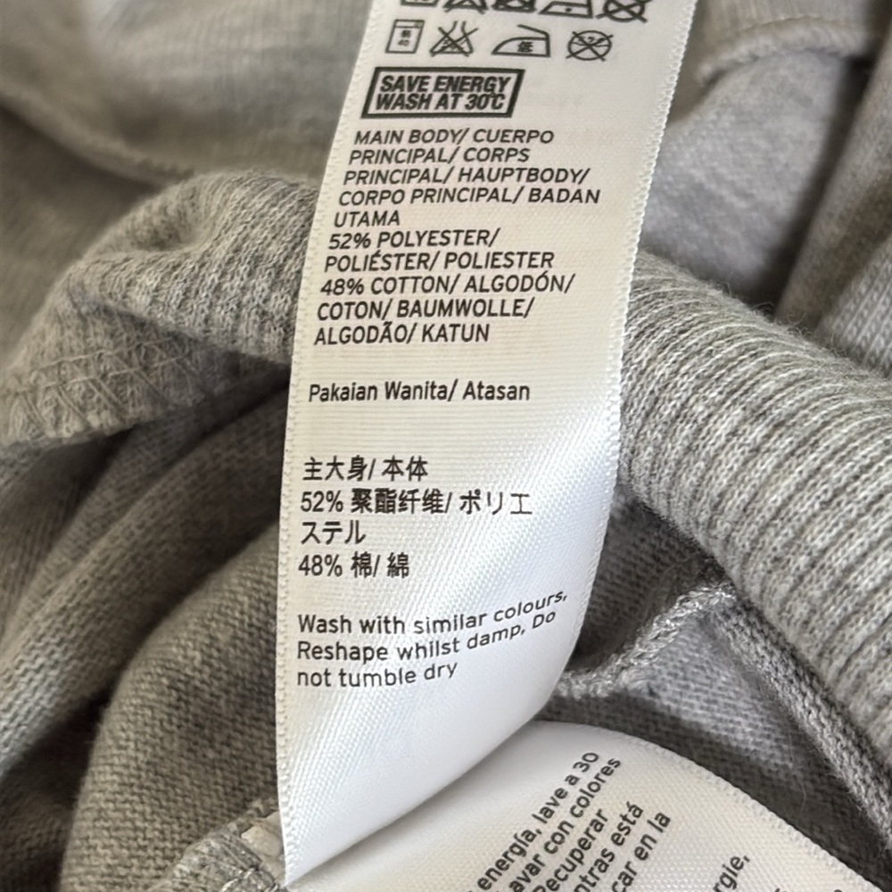 New Topshop Sweatshirt Ruffle Front Long Sleeve‎ Crewneck Size 6 - Picture 11 of 11